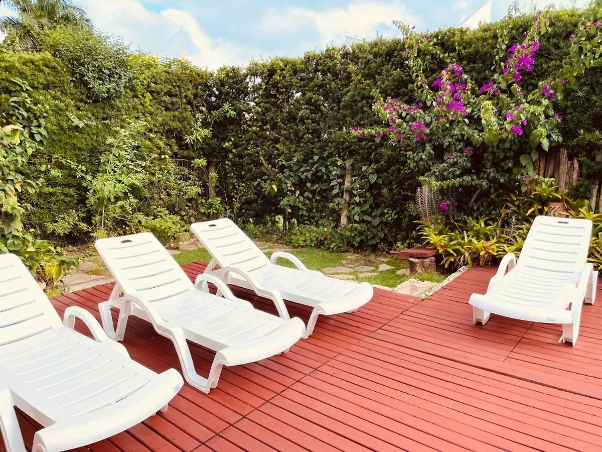בית נופש הוילה Florianópolis Casa Oasis | Jurere | 400M Do Mar | 6 Qtos Com A/C