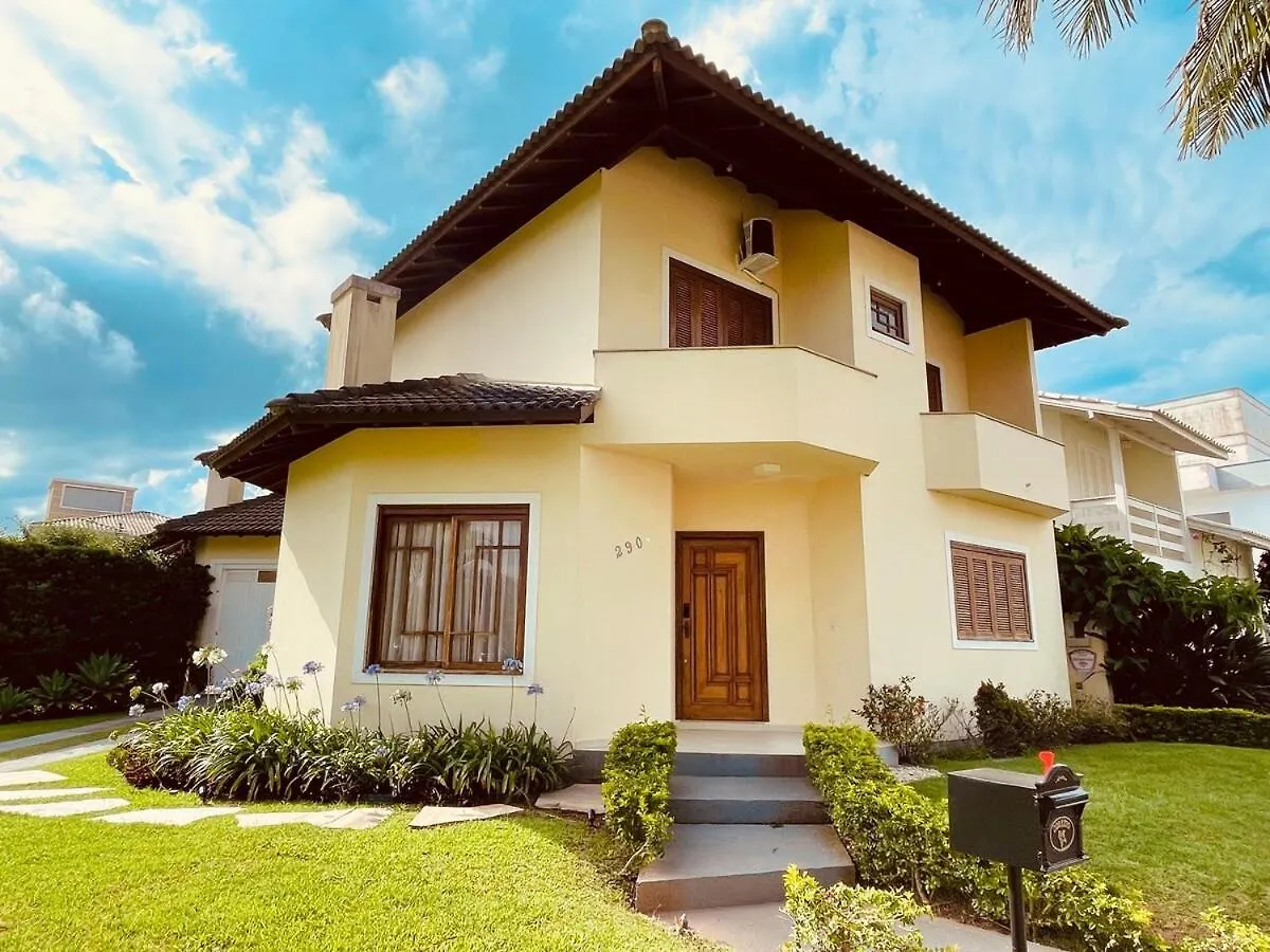 הוילה Florianópolis Casa Oasis | Jurere | 400M Do Mar | 6 Qtos Com A/C ברזיל