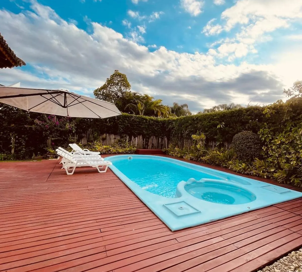 הוילה Florianópolis Casa Oasis | Jurere | 400M Do Mar | 6 Qtos Com A/C